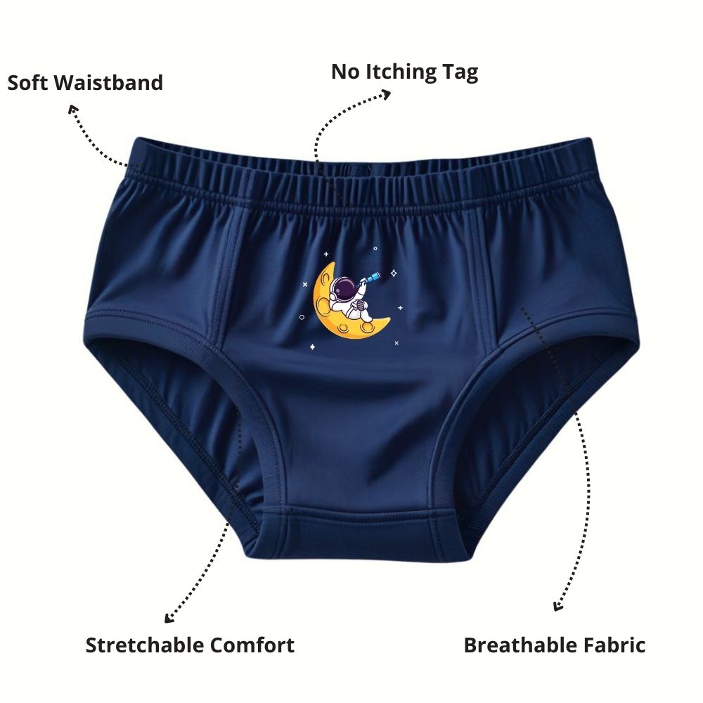 Pure Cotton Underwear Briefs Combo Pack Of 4
