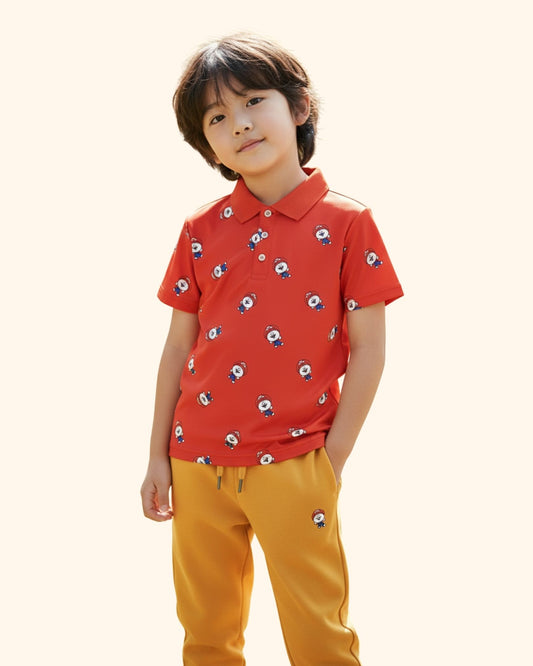 Unisex Little Explorer Polo & Track Set