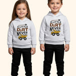 Hooded Sweatshirt with Pants Set