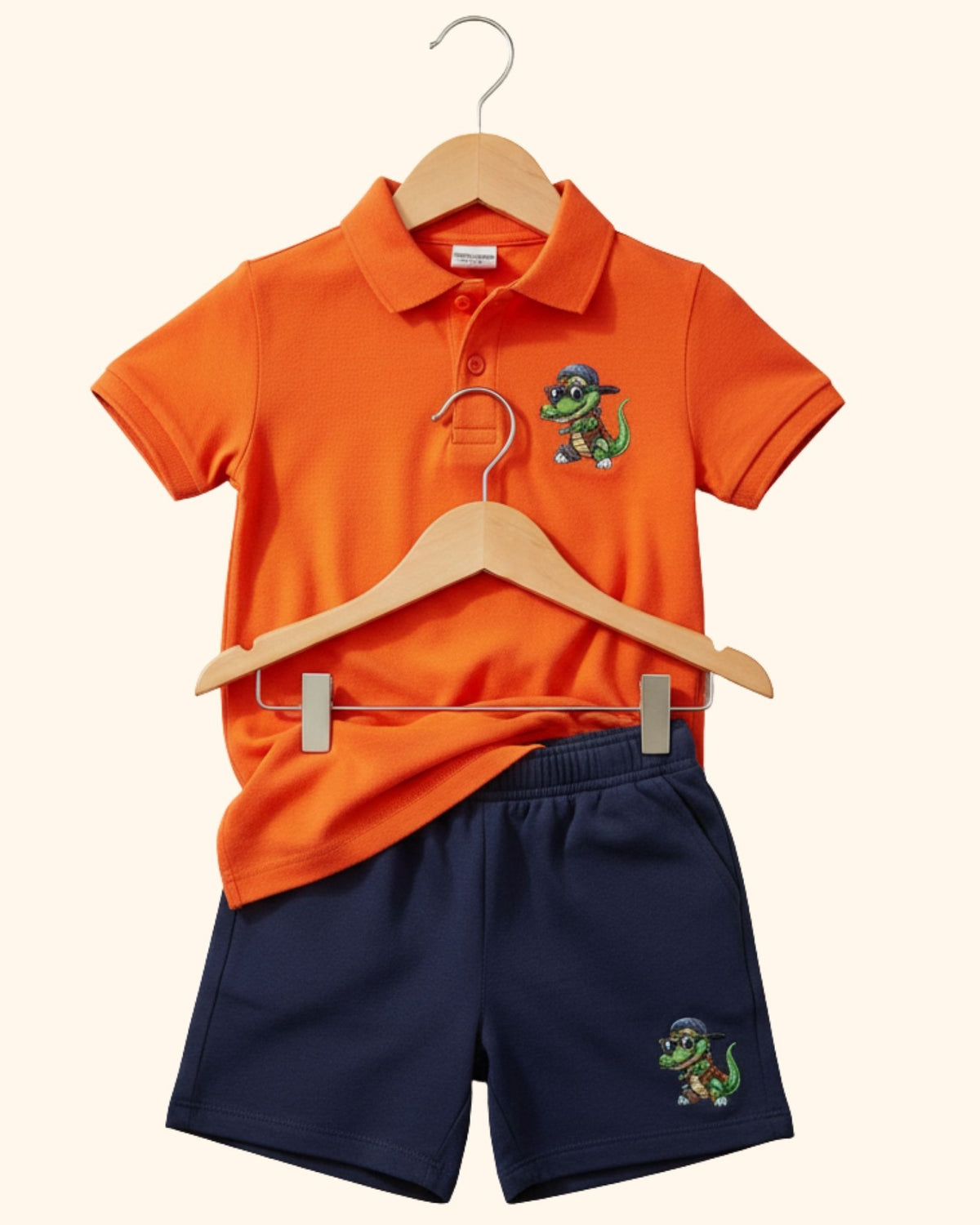 Unisex Classic Polo + Shorts Duo