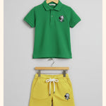 Unisex Kids Active Polo & Shorts Outfit