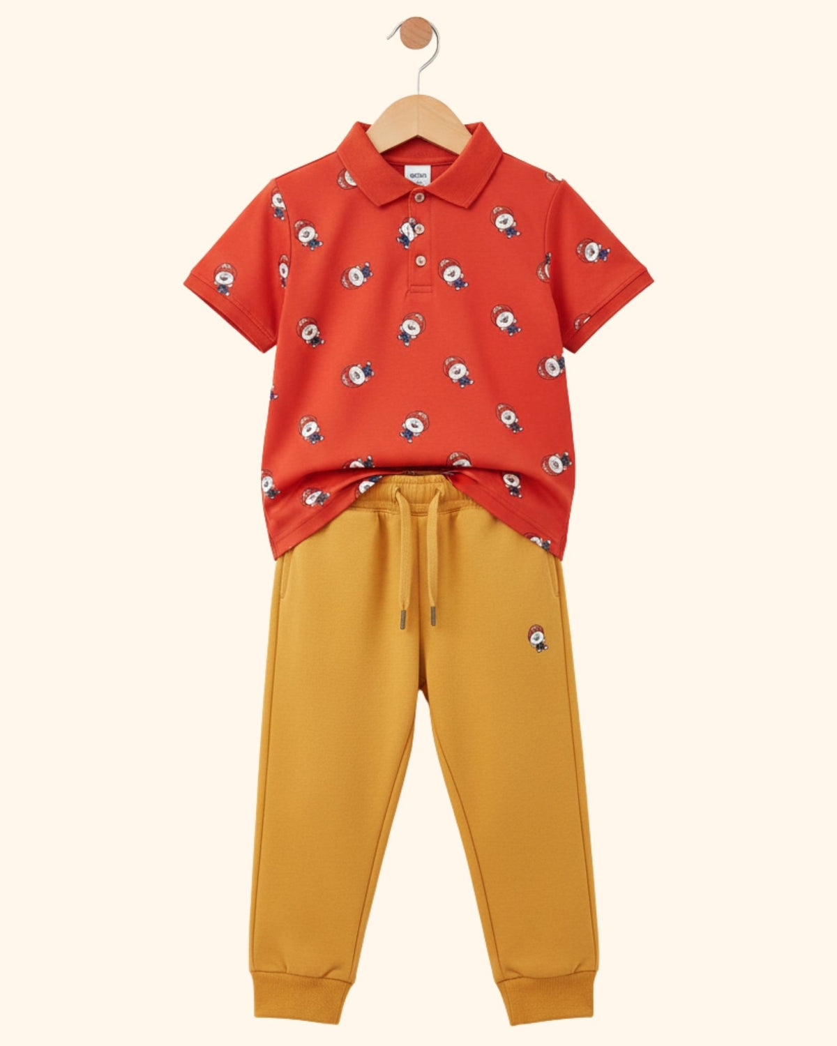 Unisex Little Explorer Polo & Track Set