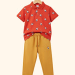 Unisex Little Explorer Polo & Track Set