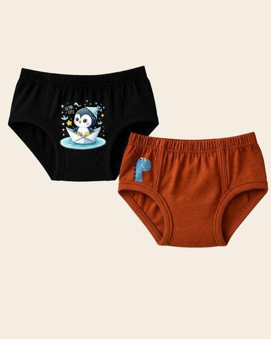 Kids Briefs Soft Cotton Underwear Combo