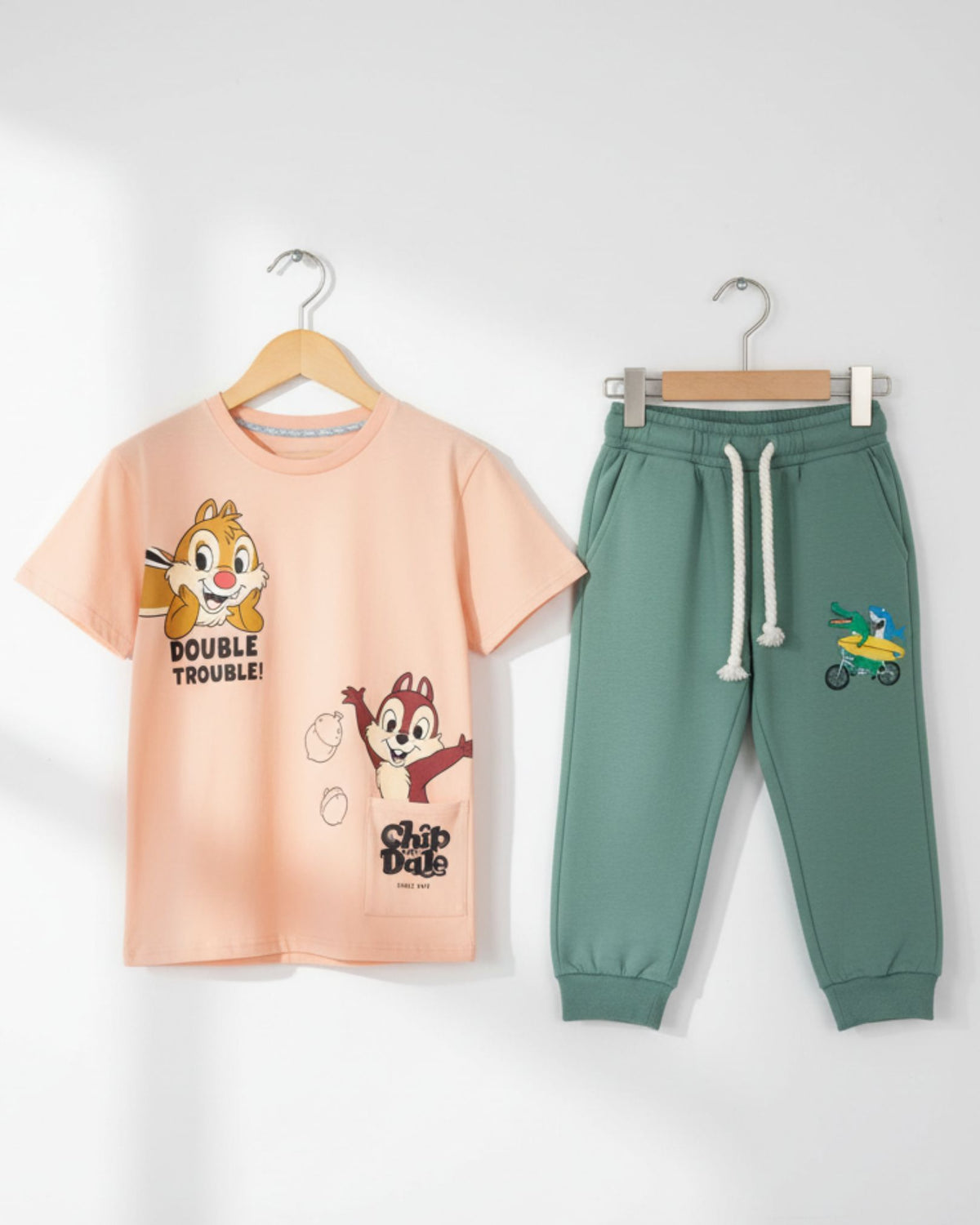 Little Champ Tee–Track Combo