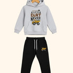Hooded Sweatshirt with Pants Set