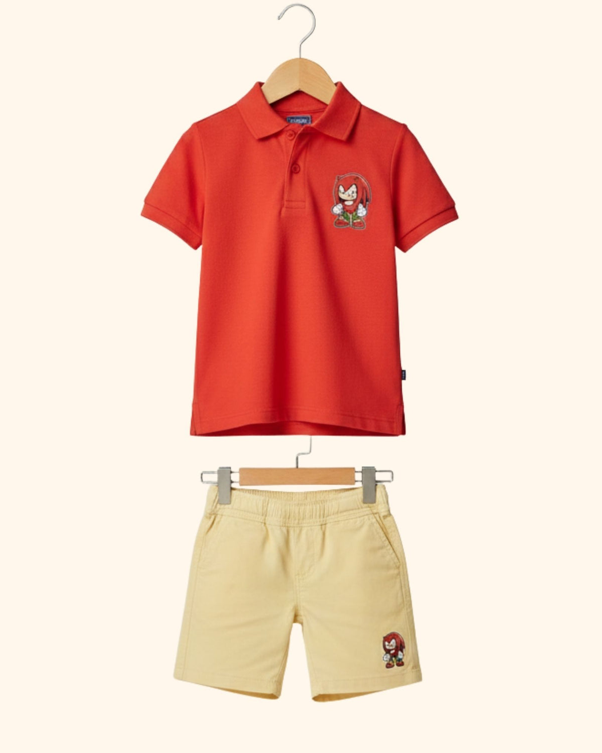 Unisex Kids Active Polo & Shorts Outfit