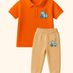 Unisex Kids Polo Track Co-Ord Set