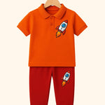 Unisex Kids Polo Track Co-Ord Set