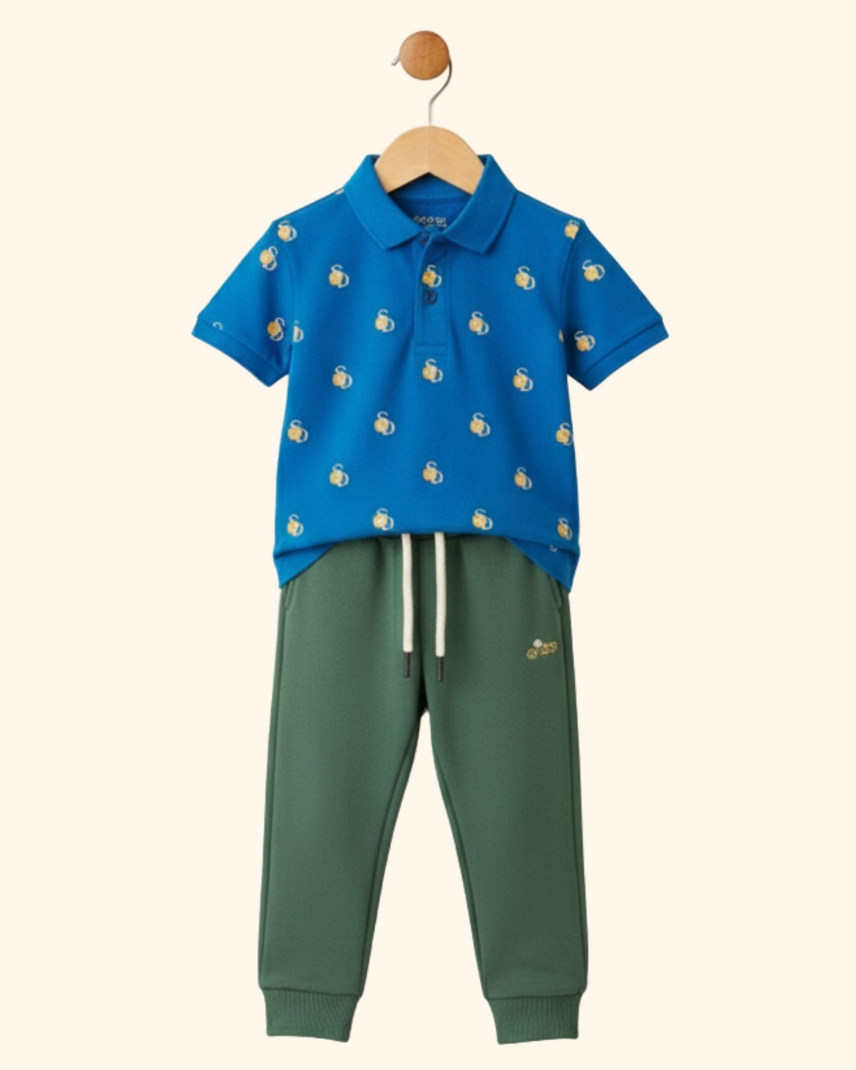 Unisex Kids Polo Track Co-Ord Set