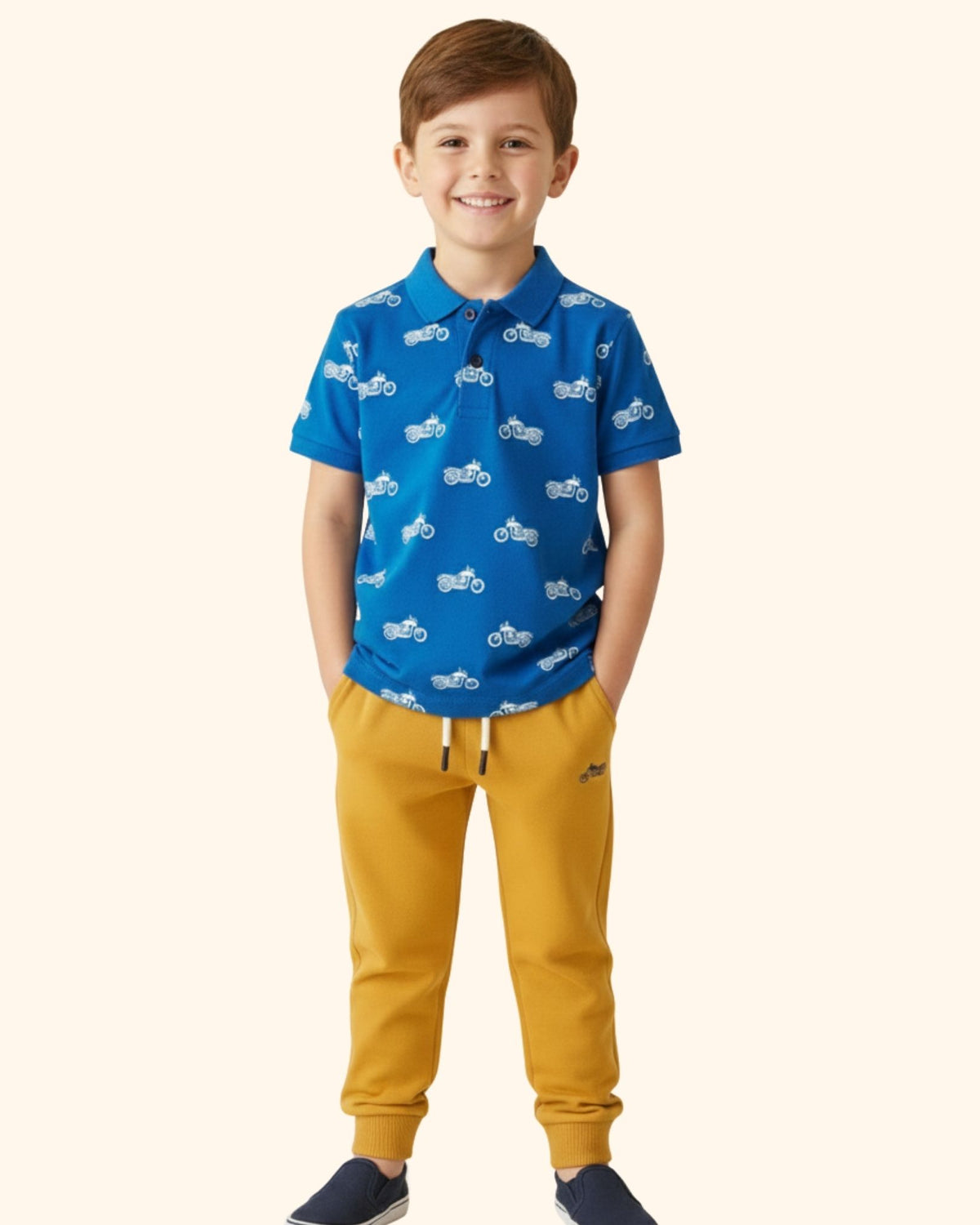 Unisex Kids Polo Track Co-Ord Set