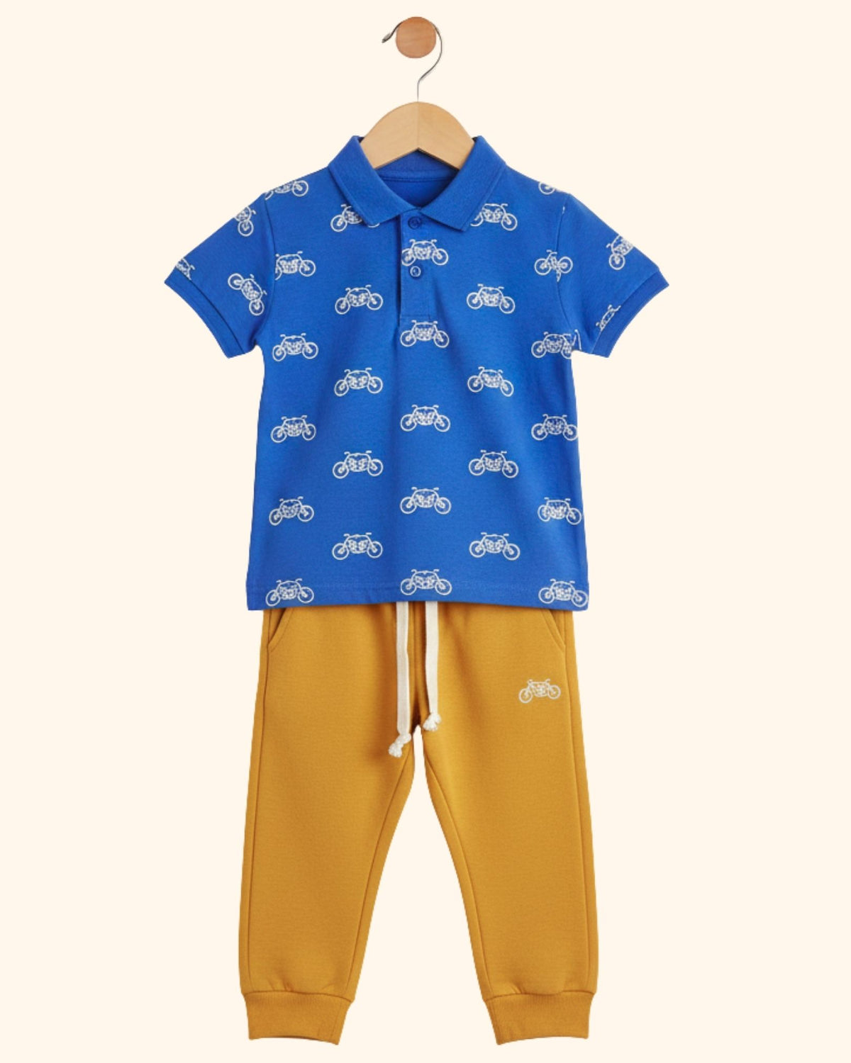 Unisex Kids Polo Track Co-Ord Set