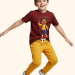 Printed Casual T-Shirt and Track Set