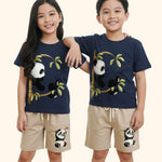 Kids’ Fashion Print T-Shirt & Shorts