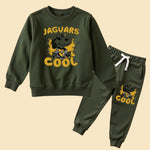 Printed Sweatshirt & Jogger Tracksuit for Kids