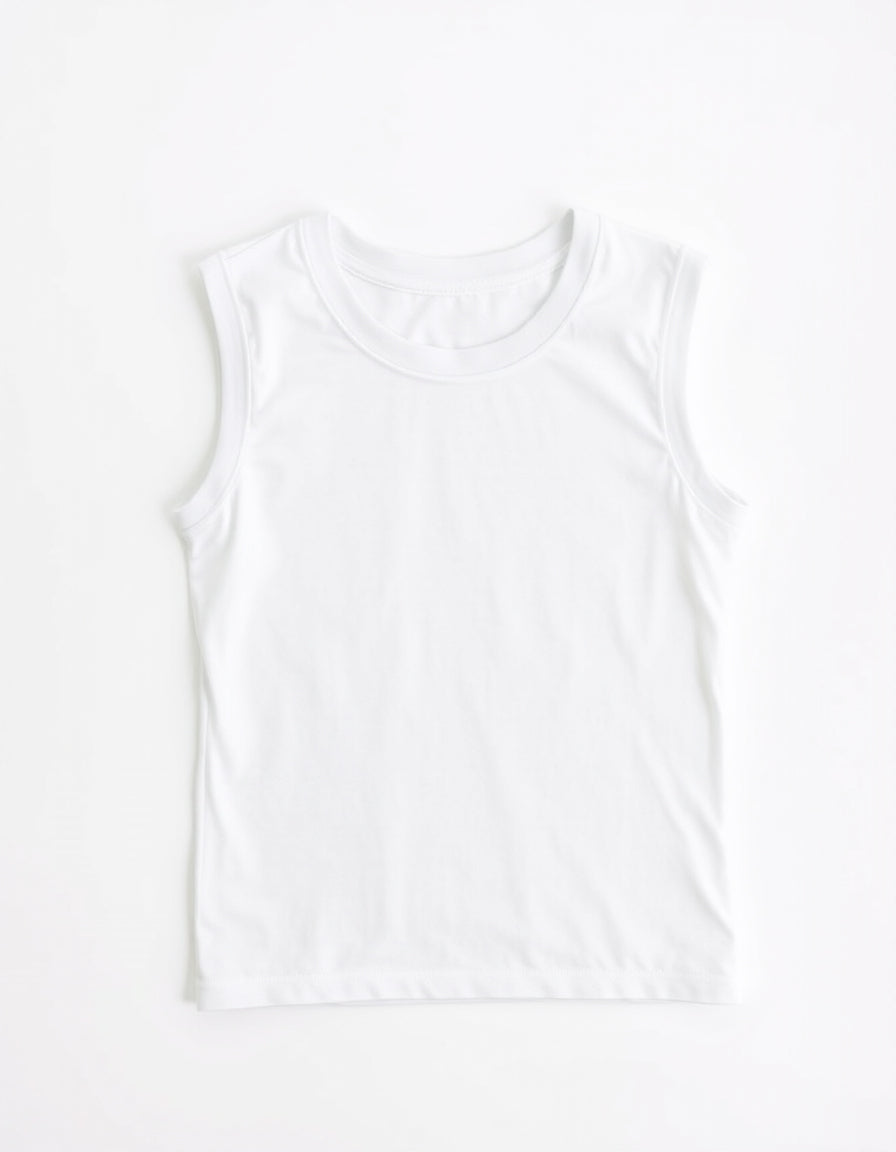 White Tee & Red Shorts for Boys