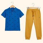 Unisex Kids Summer Polo & Track Set