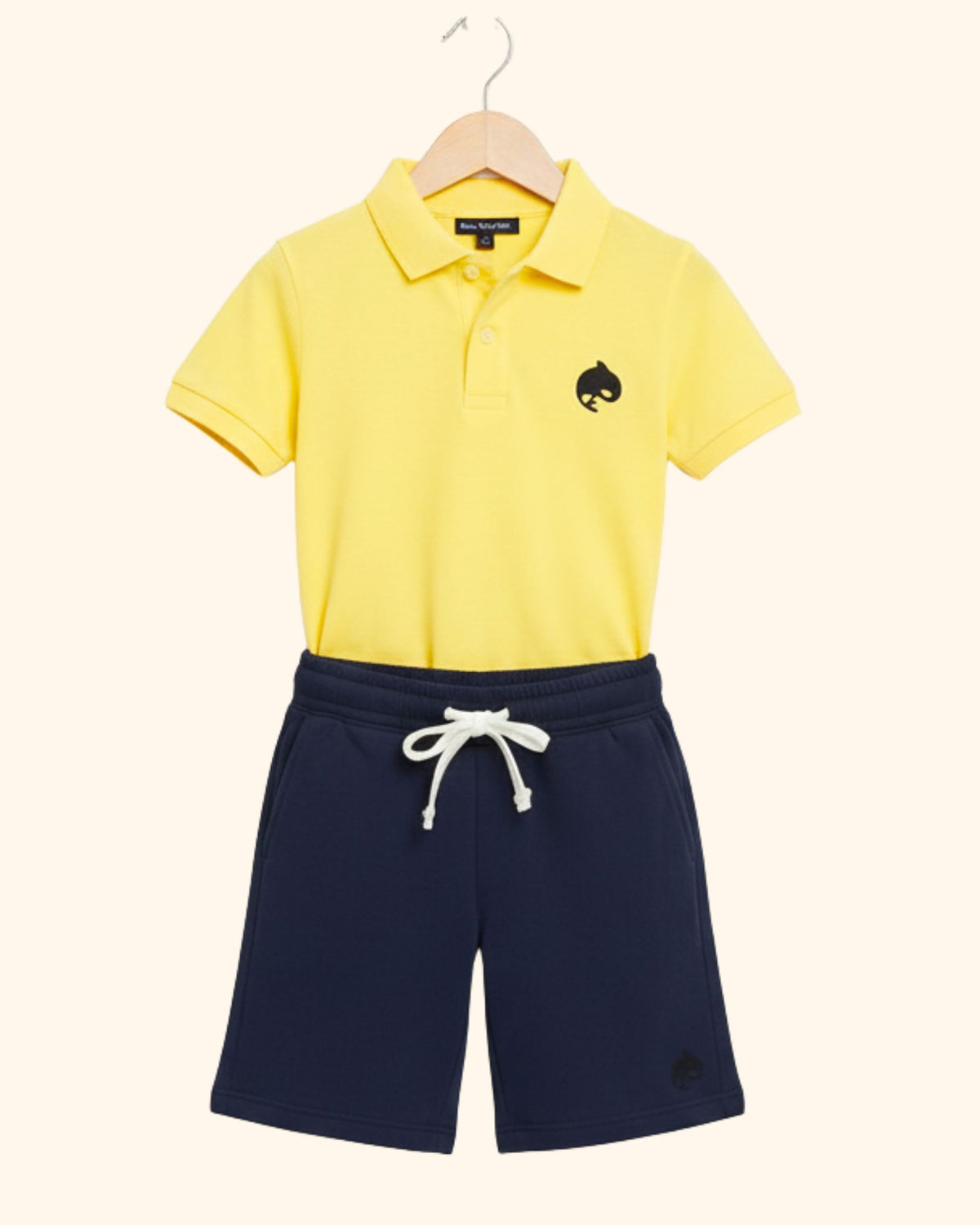 Unisex CoolFit Polo Shorts Set
