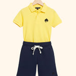 Unisex CoolFit Polo Shorts Set