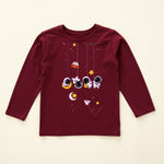 Co-ord Sets – Full Sleeve Edition (Maroon & Beige)