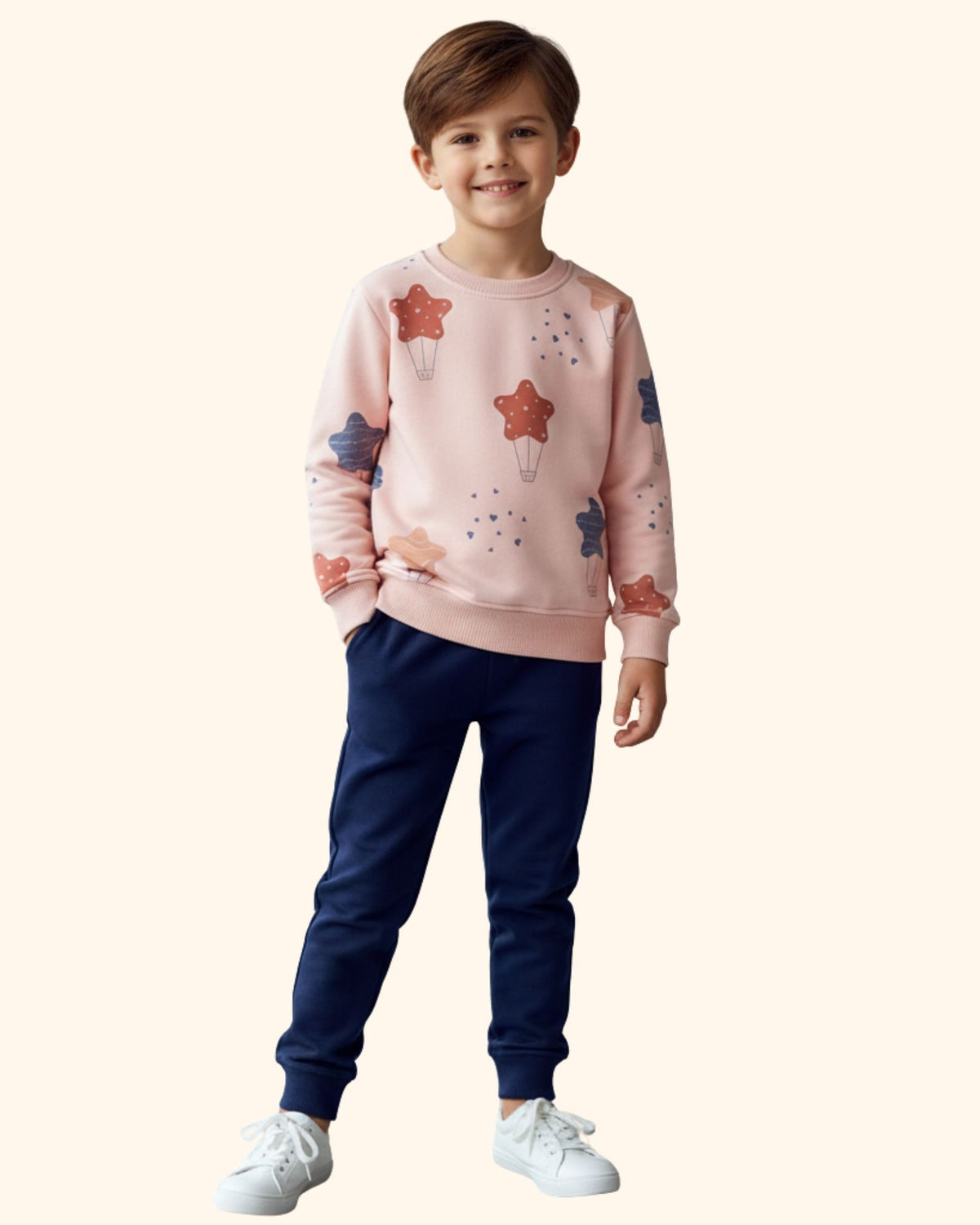 Champ Sweatshirt Track Pant Set