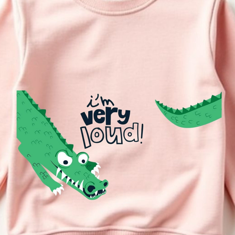 Unisex Printed Sweatshirt for Kids