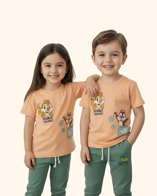 Little Champ Tee–Track Combo
