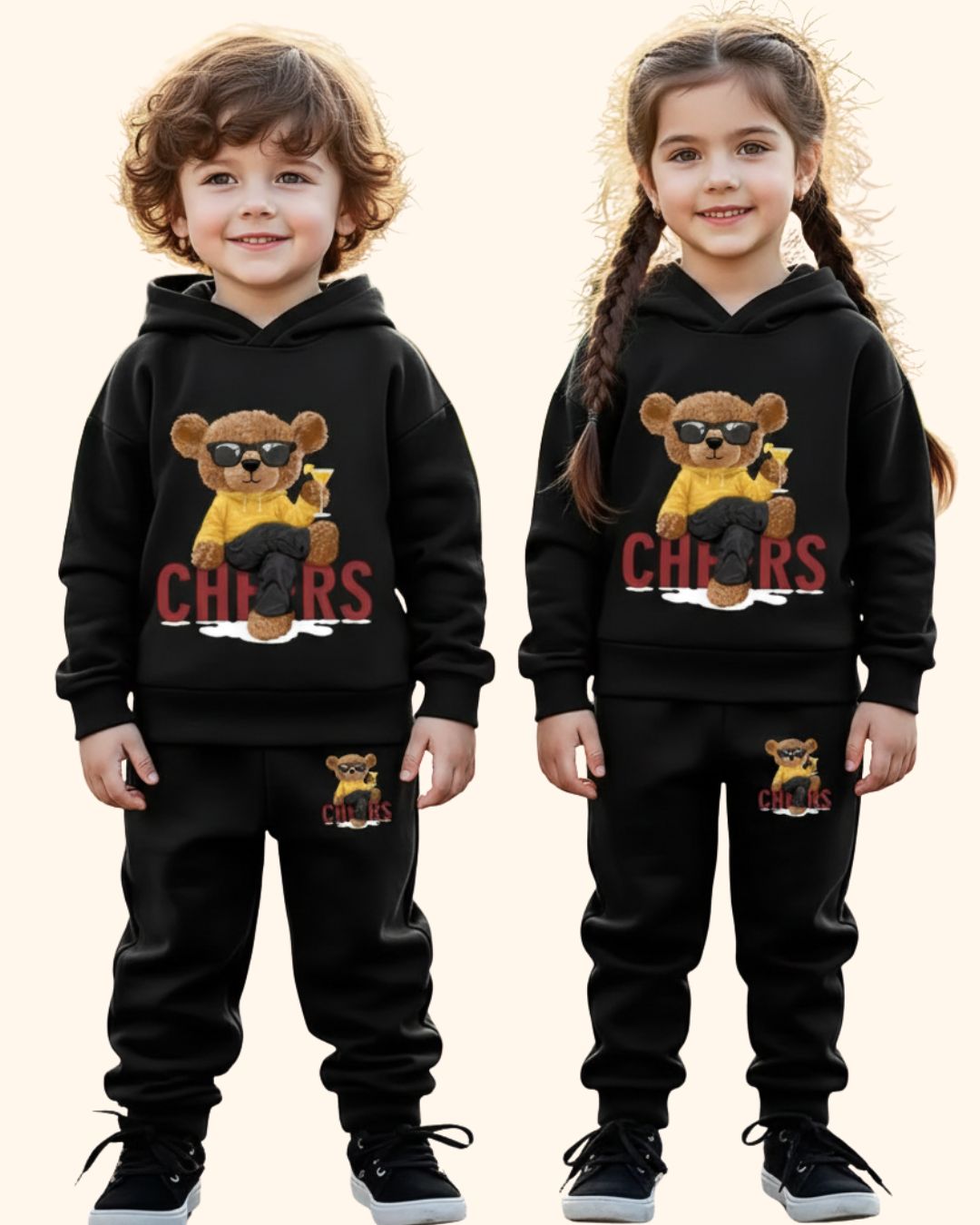 Hooded Sweatshirt with Jogger Pants