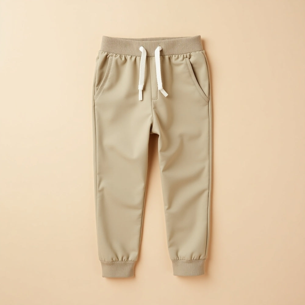 Track Style: T-Shirts-Pants (Maroon & Beige)