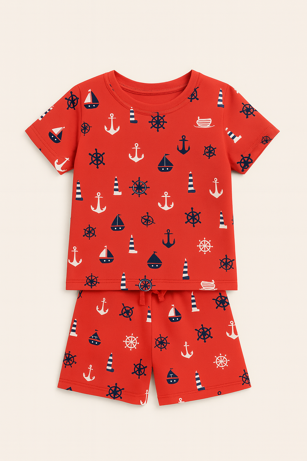 All over Print Co-Ord T-Shirt & Shorts set
