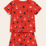 All over Print Co-Ord T-Shirt & Shorts set