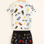 Stylish Kidswear Combo: Tee with Shorts