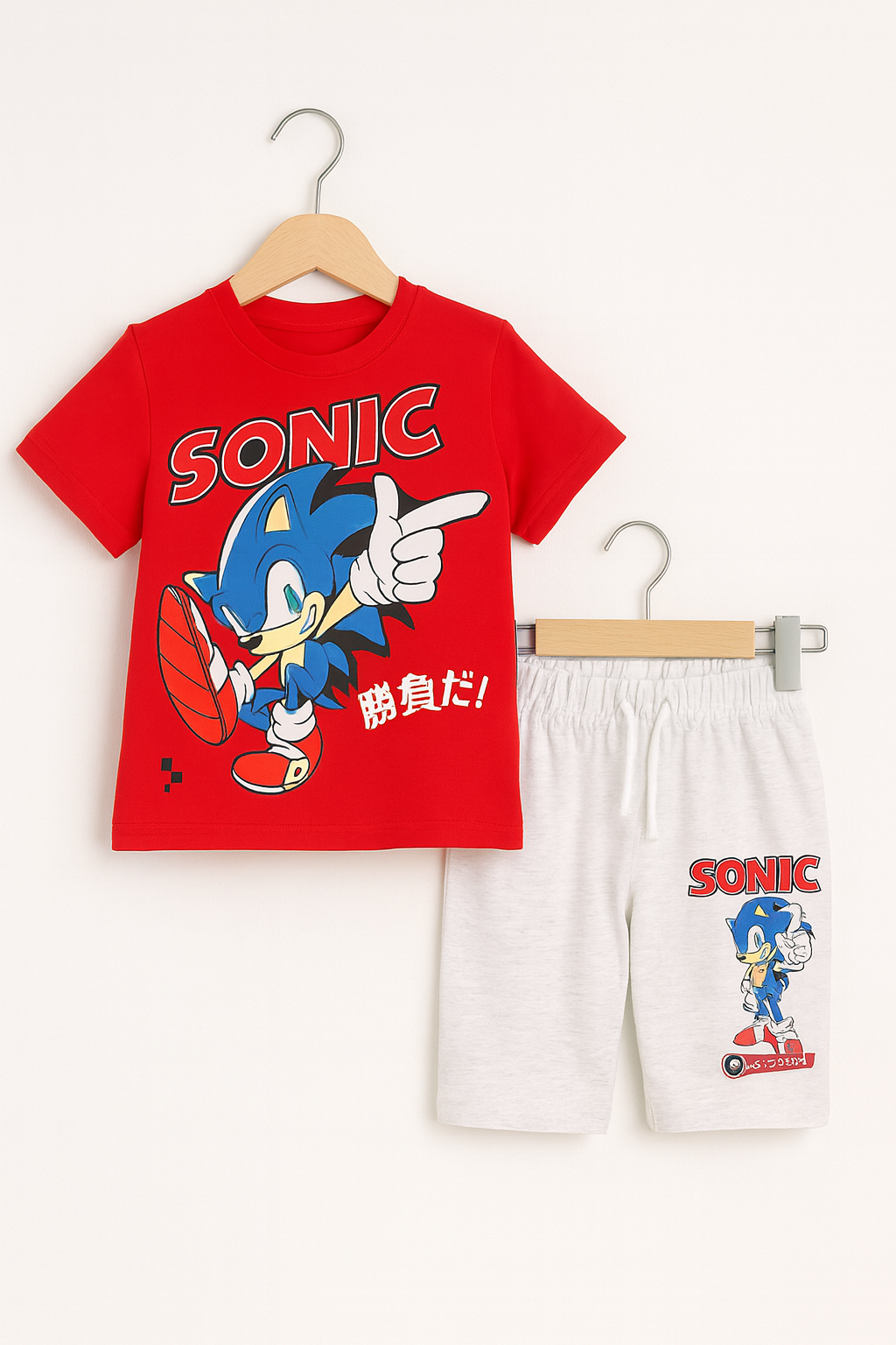 Kids Casual Wear T-Shirt & Shorts Set