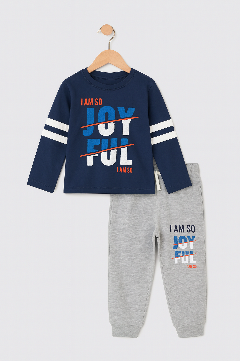 Comfort: Full Sleeve T-Shirt with Joggers
