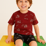 Kids Casual Wear T-Shirt & Shorts Set