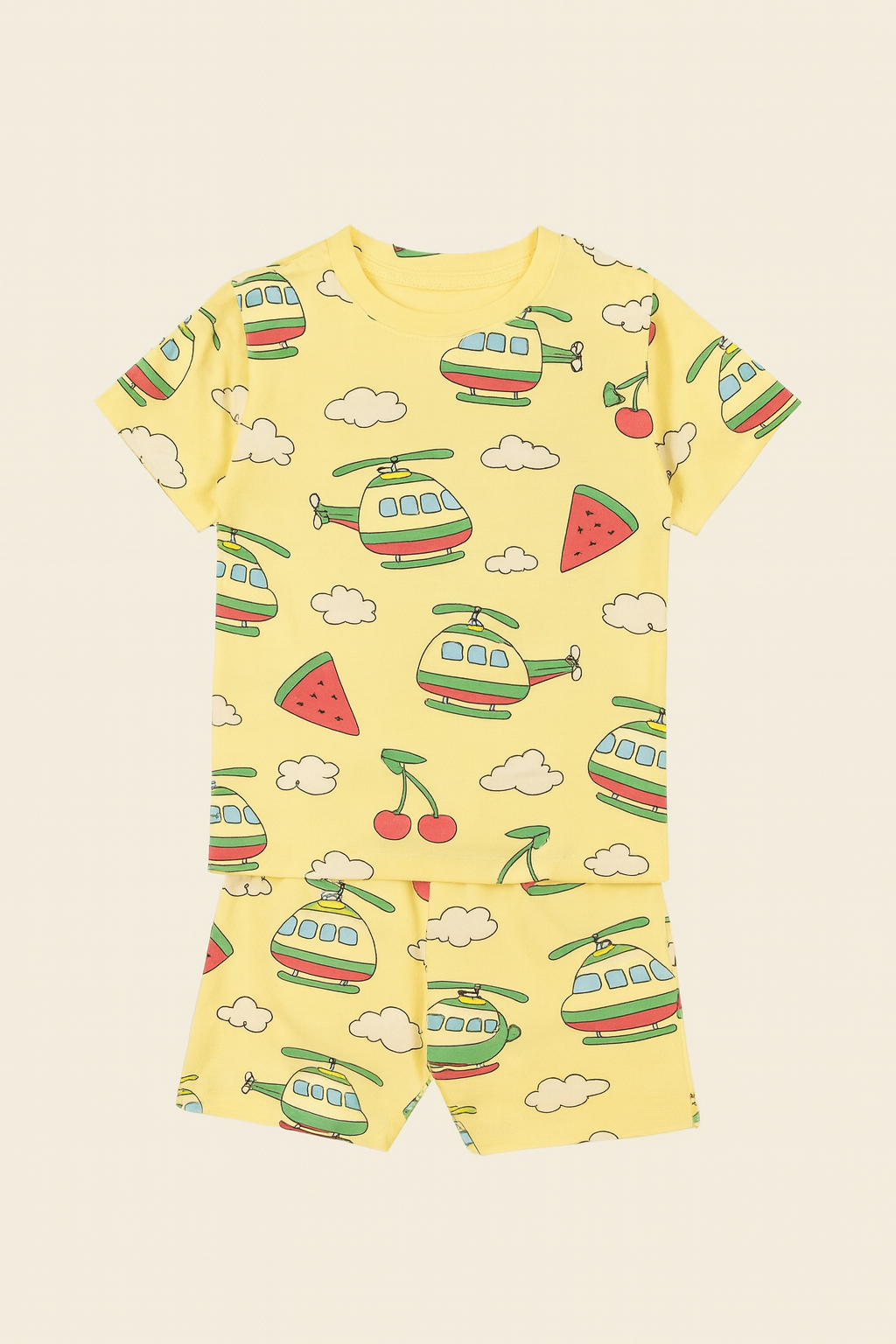 Junior Style All-Over Prints Co-ord Set
