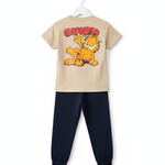 Trendy Printed T-Shirt & Jogger Track