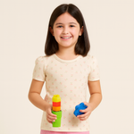 Girls dress short sleeve