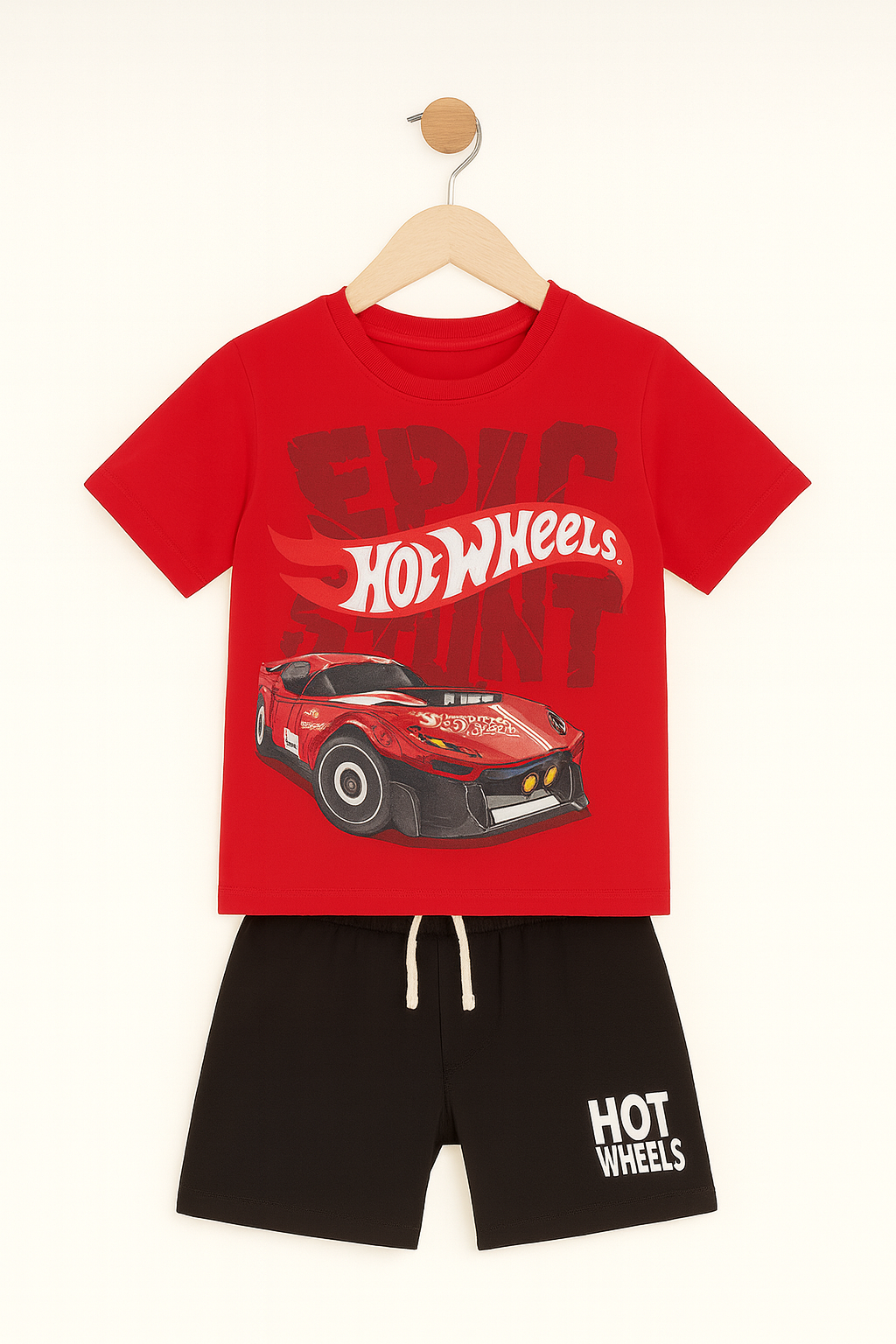Kids Casual Wear T-Shirt & Shorts Set