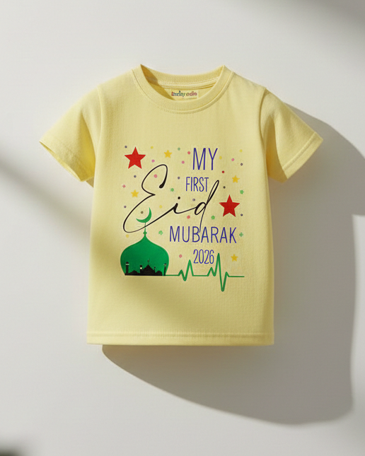 Cute Baby Printed Cotton T-Shirt Shorts set