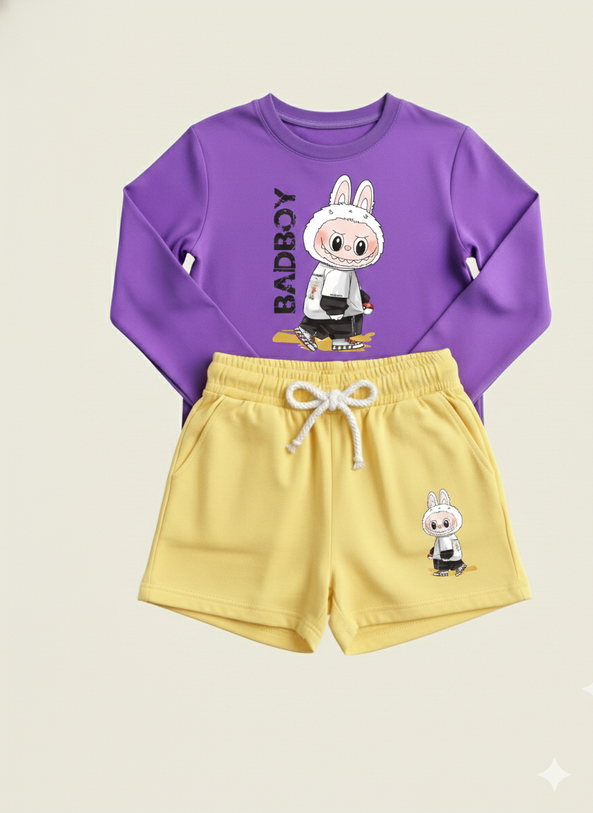 Unisex PlayForce Full Sleeve Tee Shorts