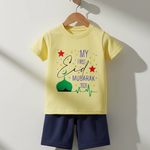 Cute Baby Printed Cotton T-Shirt Shorts set