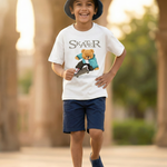 Graphic Printed T-Shirts with Shorts