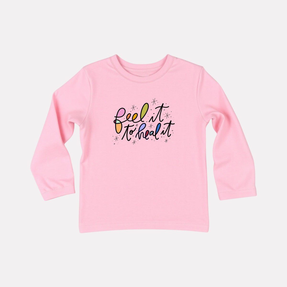 Girls Comfy Cotton Full Sleeve Printed T-Shirt