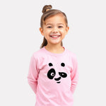 Girls Comfy Cotton Full Sleeve Printed T-Shirt