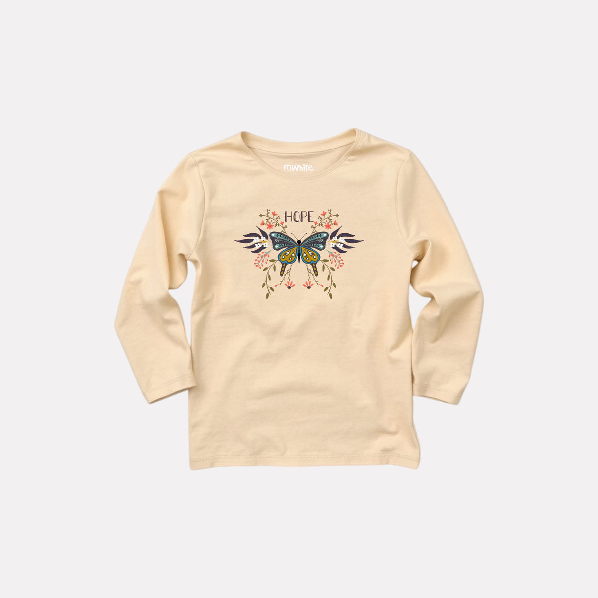 Girls Comfy Cotton Full Sleeve Printed T-Shirt