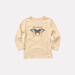 Girls Comfy Cotton Full Sleeve Printed T-Shirt