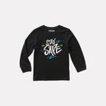 Girls Comfy Cotton Full Sleeve Printed T-Shirt