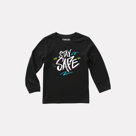 Girls Comfy Cotton Full Sleeve Printed T-Shirt