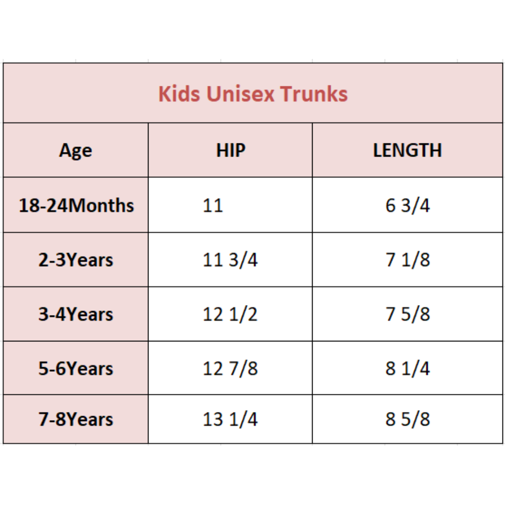 Premium Cotton Kids Trunks – 4 Pack